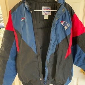 USED Patriots Reebok Jacket